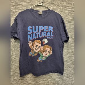 Super Natural Bros T shirt Size L